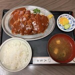 十三 大富士 - ポークチャップ定食