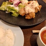 New Tokyo Daichiseimei Biru Ten - チキン南蛮ランチ