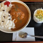 お食事ハウス　あゆとく - 料理写真:スリランカ風チキンカレー2辛