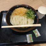 香川一福 - かけうどん大盛り(温)５５０円