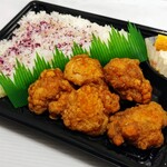 日本一 - 醤油もも唐揚げ弁当550円