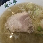 青竹手打ちラーメン 俺の夢 - チャーシュー