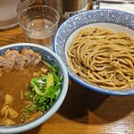 Dogenzaka Mammoth - 濃厚味玉・肉入つけ麺@1200円