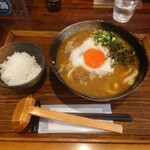 うどん大師 空海 - 料理写真:冷やし月見カレーうどん