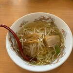 紅葉 - ラーメンセットの塩ラーメン