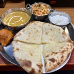 Namaste Tandoor Marushe Nishinomiya Ten - 2024.8.23  チーズナンランチ