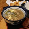 手しごと讃岐うどん 讃々 - 料理写真:肉つけ麺のスープ