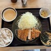 かつ庵 - 麦とろ熟成ロースかつ定食