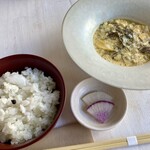 Gohan Ya Haruya - たこめし、スープ、香の物