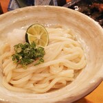 出雲そば やきとり とびた - 生醬油うどん