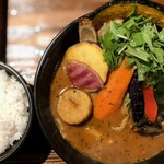 Soup Curry Okushiba Shoten Ekimae Soseiji - やわらかチキンレッグとおくし畑のスープカレー