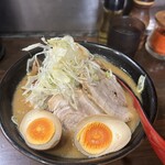 Mendokoro Hanada Ikebukuro Ten - 味卵味噌チャーシュー麺（1,210円）