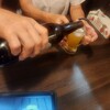 八福食堂 - 初手のビール