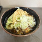 Maruhachi Soba Funabori Ten - 天ぷらそば（かき揚げ）+インゲン天