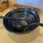 263890036 - 塩分少なめ、あっさりしててもうま味濃厚なスープ、気がつけば毎回完飲。