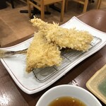 Shokujidokoro Tokiwa - 花雪アジフライ。ふわっふわな魚のフライって食べたら驚きますよ