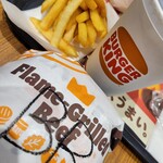 BURGER KING Ionmoru Yamato Ten - ビッグベットのセット