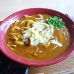 豊岡咲々うどん - 炙りチーズカレーうどん