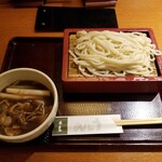 Ginza Kiya Beans Akabane Ten - 鴨汁つけうどん。