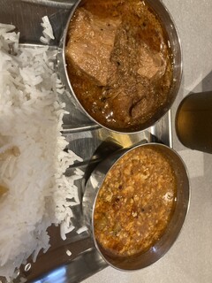 Spice and Curry Ougon no Kaze - 二種盛りカレー