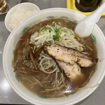 ラーメン まさご - 料理写真:醤油もやしラーメン＆小ライス