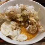 Agetate Tempura Kara Ten - たまご天ご飯