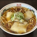 まるかいラーメン - 醤油らーめん中 (650円)