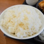 からやま - ご飯大盛りのアップ