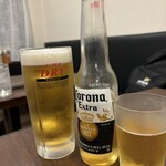 クリスタルカレー&チキンハウス - 生ビールとコロナビール