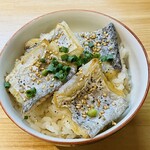 風の食堂 - 釣り太刀魚ご飯