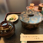 Anagoya Hon Ten - 共水の鰻重（肝吸い付き）税込6,200円