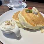 高倉町珈琲 - 料理写真:高倉町リコッタパンケーキ