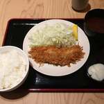 tonkatsu maruya Suidobashi Ten - 銚子港直送　限定　真あじフライ定食