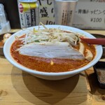 Miso Mendokoro Hanamichi An Kitasando Ten - 番長ラーメン近景。