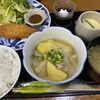 お食事処 わ - 料理写真:日替りランチ＝780円
 (白身フライとがめ煮)