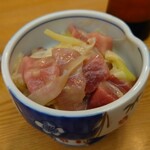 Teuchi Soba Maruka - マグロぬた 520円