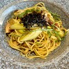 Jolly Pasta Arinointa-Ten - 創作和風パスタ グリルチキンとベーコンの焦がし醤油ソース