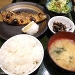 Seafood Sakaba Kaito Kikukawa Honten - 生さば塩焼き定食