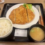 Steak House Juraku Hon Ten - 那須どりのチキンカツ定食1300円