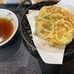 そば処 くにもと - 玉ねぎかき揚げ150円