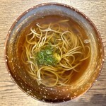 Soba Kappou Soba Fuji - ■温かい蕎麦（10月〜3月）