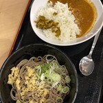 yomoda soba Yurakucho Ten - 朝定食 インドカレー