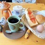 Komeda Coffee Ten Ionmoru Kitaoji Ten - 2人分、まとめて来ます