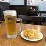 ベトコンラーメン 新京 - 料理写真:得々お酒セット（イカゲソ）