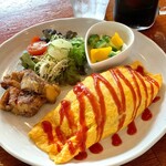 Player's CAFE  - 【日替わりランチ】昔懐かし味　オムライス　850円