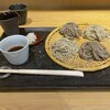 手打ち蕎麦切り 匠 - 合い盛り（ざると田舎の二色盛）