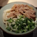 うどん038 - 肉ぶっかけ　800円