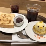 Belmart Kiosk Sakuradoriguchi - 参考までに（5年前、他店（現在閉店）で食べたぴよりんモーニングセット）