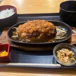 はやさか - 和風ハンバーグ定食 400g