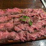 Kushiage Bar Tokyo Kamata Kushian - 自家製サガリのローストビーフ